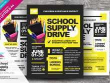 11 Adding Back To School Drive Flyer Template PSD File by Back To School Drive Flyer Template