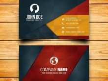 Name Card Template Free Download Ai