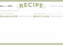 11 Best 3 X 5 Recipe Card Template Formating with 3 X 5 Recipe Card Template