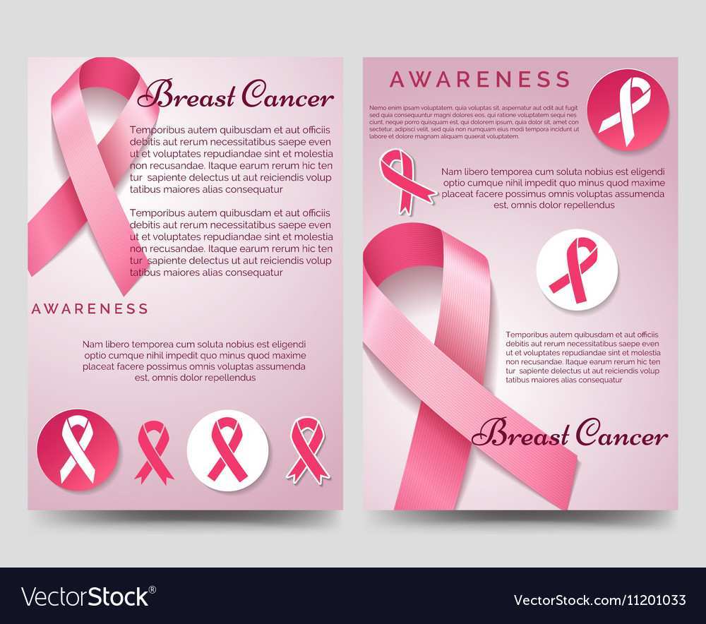 Cancer Awareness Flyer Templates 