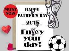 11 Best Football Father S Day Card Template For Free with Football Father S Day Card Template