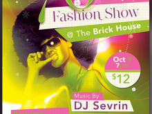 Free Fashion Show Flyer Template