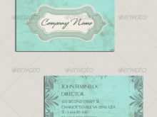 11 Best Vintage Name Card Template in Word by Vintage Name Card Template