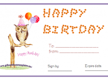 11 Blank Owl Birthday Card Template Now for Owl Birthday Card Template
