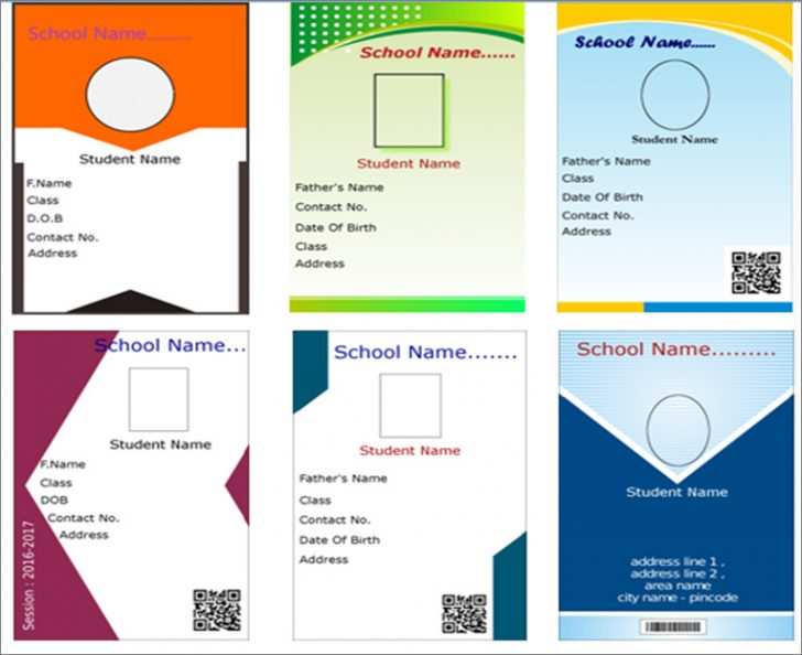 11 Blank School Id Card Template Online Now For School Id Card Template 