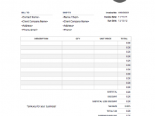 11 Blank Simple Blank Invoice Template in Word by Simple Blank Invoice Template