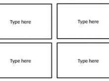 Vocabulary Word Flash Card Template