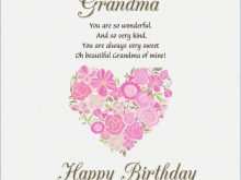 11 Create Birthday Card Template Grandmother Photo for Birthday Card Template Grandmother