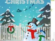 11 Create Christmas Card Template Snow Download by Christmas Card Template Snow