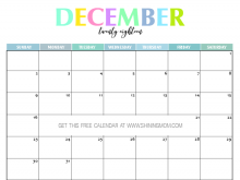 11 Creating Daily Calendar Template December 2018 with Daily Calendar Template December 2018