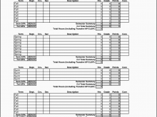 11 Creating Four Year Class Schedule Template Maker with Four Year Class Schedule Template