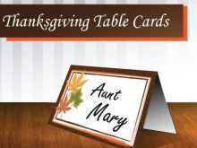 11 Creating Place Card Template Free Download Thanksgiving For Free for Place Card Template Free Download Thanksgiving