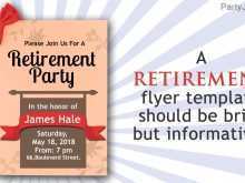 11 Creating Retirement Party Flyer Template in Photoshop with Retirement Party Flyer Template