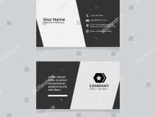 11 Creative Adobe Illustrator Double Sided Business Card Template in Photoshop with Adobe Illustrator Double Sided Business Card Template