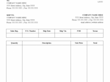 11 Customize Blank Invoice Document Template Maker by Blank Invoice Document Template
