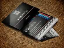 11 Customize Business Card Template Musician Free for Ms Word with Business Card Template Musician Free