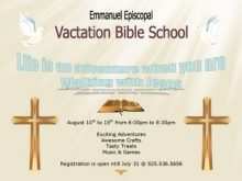 11 Customize Free Vbs Flyer Templates for Ms Word by Free Vbs Flyer Templates