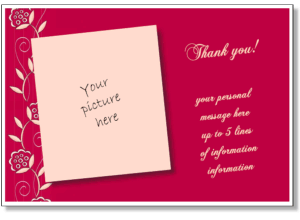 11 Customize Our Free Create Your Own Thank You Card Template Maker by Create Your Own Thank You Card Template