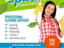 Free Cleaning Service Flyer Template