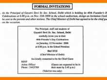 11 Customize Our Free Invitation Card Format Class 12 Cbse With Stunning Design for Invitation Card Format Class 12 Cbse
