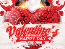 11 Customize Valentines Flyer Template Layouts by Valentines Flyer Template