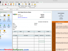 11 Format Automotive Repair Invoice Template For Quickbooks Now by Automotive Repair Invoice Template For Quickbooks