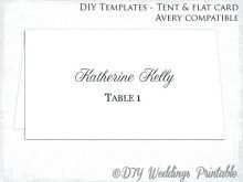 11 Format Free Blank Place Card Template Word Layouts for Free Blank Place Card Template Word