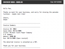 11 Format Invoice Mail Format PSD File for Invoice Mail Format