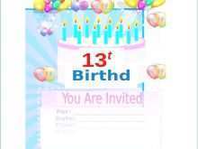 11 Free Birthday Invitation Card Format In Word Templates with Birthday Invitation Card Format In Word