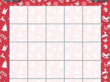 11 Free Christmas Bingo Card Template Maker by Christmas Bingo Card Template