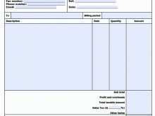 Job Invoice Format In Gst