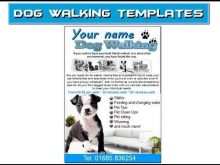 11 Free Printable Dog Walker Flyer Template in Word for Dog Walker Flyer Template
