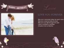 11 Free Printable Love Birthday Card Template Maker by Love Birthday Card Template