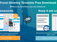 11 Free Printable Travel Itinerary Template Apple With Stunning Design with Travel Itinerary Template Apple