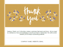 11 Free Thank You Card Template For Email for Ms Word for Thank You Card Template For Email