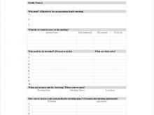 11 How To Create Agenda Template For Family Meetings Now with Agenda Template For Family Meetings