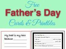 11 How To Create Fathers Day Card Templates To Print Maker by Fathers Day Card Templates To Print