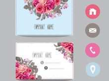 11 How To Create Floral Business Card Template Free Download Now with Floral Business Card Template Free Download