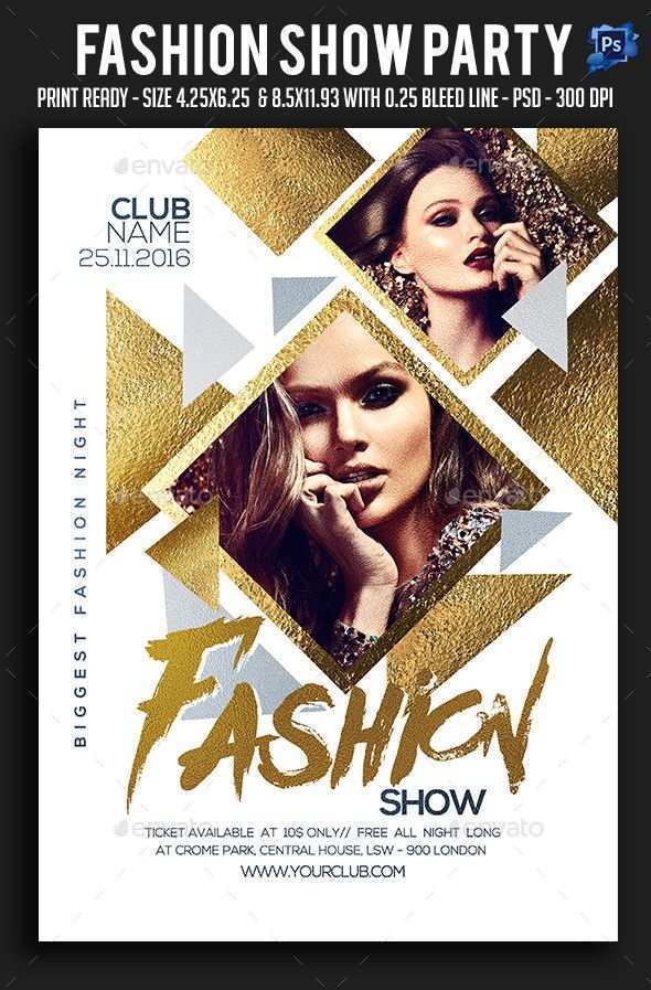 11 How To Create Free Fashion Show Flyer Template Maker for Free Fashion Show Flyer Template