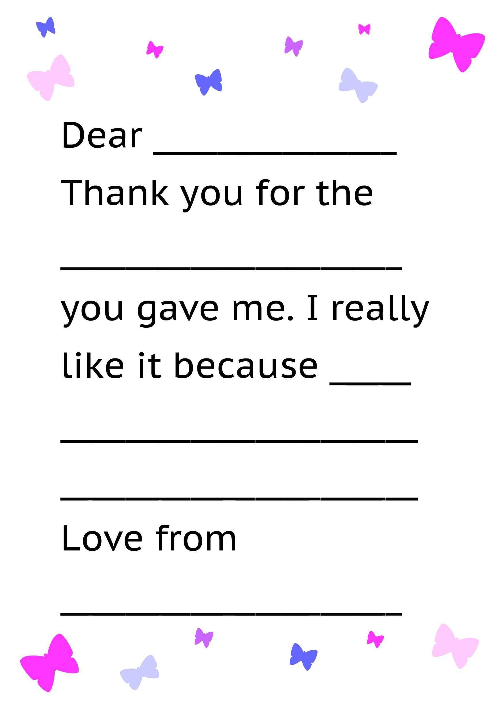 11 How To Create Thank You Card Template For Kids Templates with Thank You Card Template For Kids