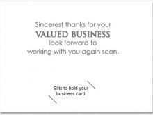 11 Printable Business Card Thank You Template Photo for Business Card Thank You Template