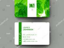 11 Printable Leaf Name Card Template With Stunning Design with Leaf Name Card Template