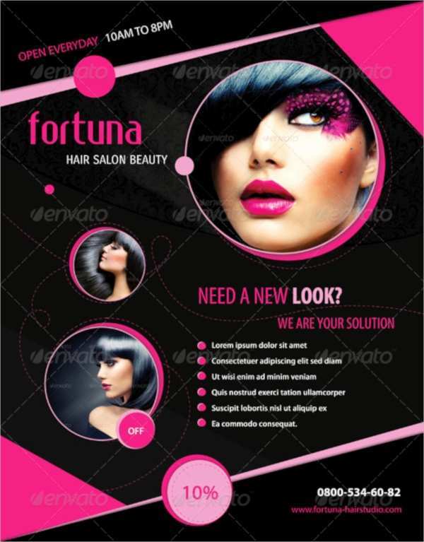 11 Printable Makeup Flyer Templates Free With Stunning Design by Makeup Flyer Templates Free