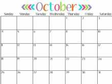 11 Report Daily Calendar Template October 2018 Now by Daily Calendar Template October 2018