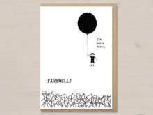 11 Report Farewell Card Template A4 Templates for Farewell Card Template A4