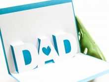 11 Report Father S Day Pop Up Card Templates With Stunning Design by Father S Day Pop Up Card Templates