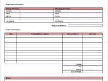 11 Standard Blank Billing Invoice Template Pdf For Free for Blank Billing Invoice Template Pdf