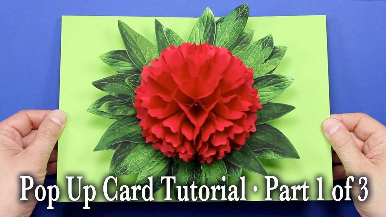 11 Standard Pop Up Flower Card Tutorial Handmade Now with Pop Up Flower Card Tutorial Handmade