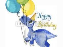 11 The Best Birthday Card Template Dinosaur Templates for Birthday Card Template Dinosaur