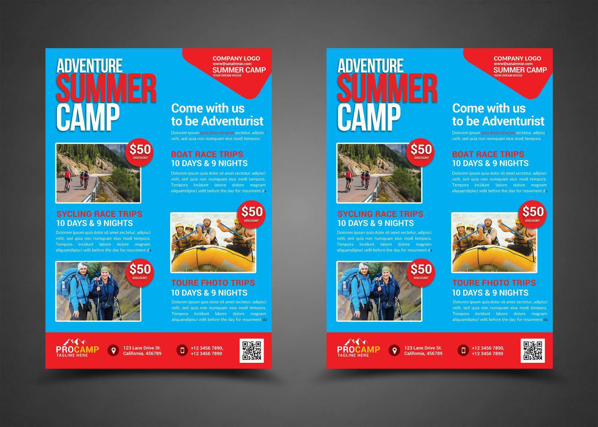 11 The Best Camp Flyer Template Templates for Camp Flyer Template